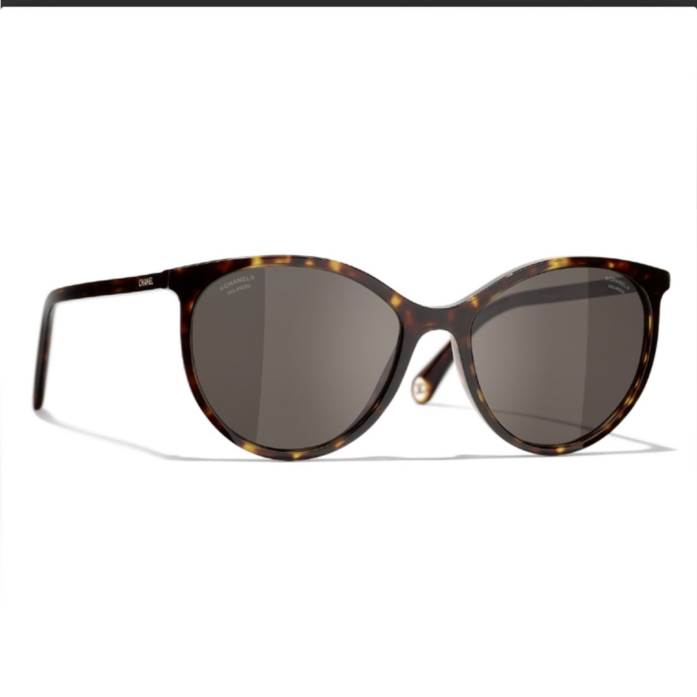 Chanel Acetate Pantos Cat Eye Sunglasses